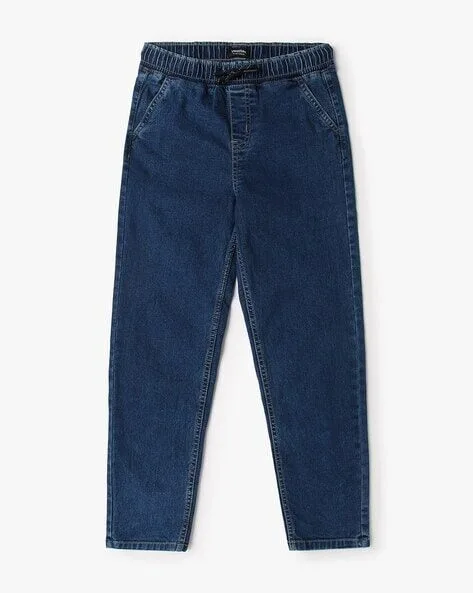 Yousta - Boys Lightly Washed Relaxed Fit Jeans