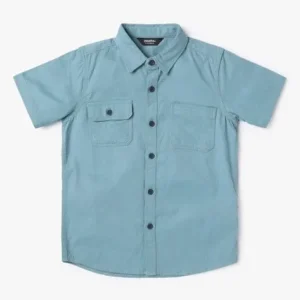 Yousta - Typographic Print Cotton Shirt