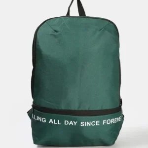 Yousta - Typographic Print Backpack