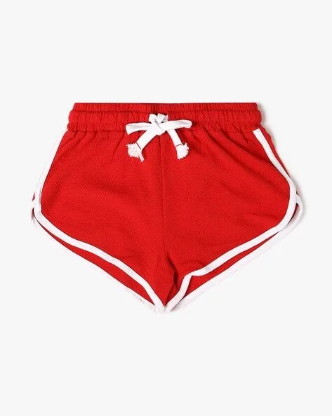 Yousta - Girls Regular Fit Popcorn Shorts
