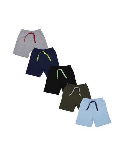 YUV Pack of 5 Solid Shorts