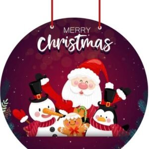 ZenCrafts Christmas_WH-009 Hanging Ornaments Pack of 1