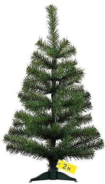 TIED RIBBONS Fir 61 cm (2.0 ft) Artificial Christmas Tree