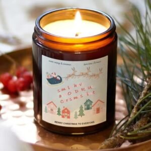 Aromaticfables - Christmas Glass Jar Candle