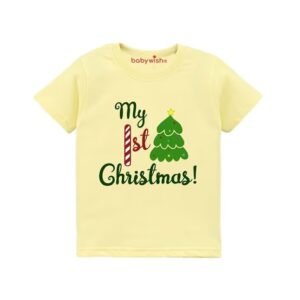 BABYWISH - Typographic Print Round-Neck T-Shirt