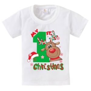 BABYWISH - Graphic Print Crew-Neck T-Shirt