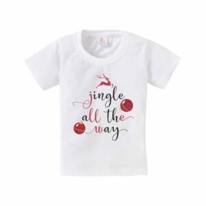 BABYWISH - Typographic Print Round-Neck T-Shirt