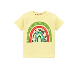BABYWISH - Typographic Print Crew-Neck T-Shirt