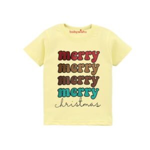 BABYWISH - Typographic Print Crew-Neck T-Shirt