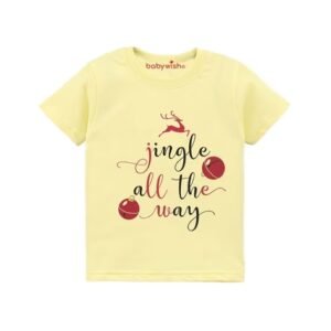 BABYWISH - Typographic Print Crew-Neck T-Shirt