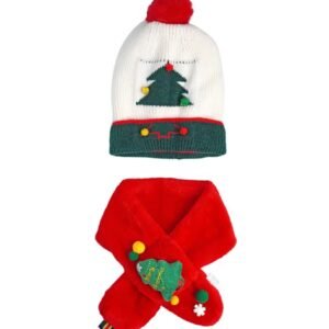 Little Surprise Box - Christmas Beanie & Muffler Set
