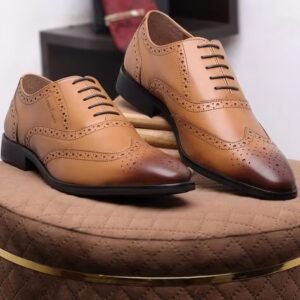 LOUIS STITCH - Men Brogues with Genuine Leather Upper