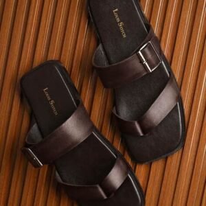 LOUIS STITCH - Men Toe-Ring Slip-On Flip Flops