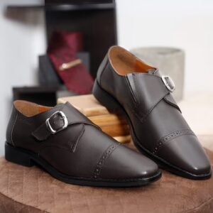 LOUIS STITCH - Monks With leather Upper