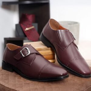 LOUIS STITCH - Men  Monks With Leather Upper