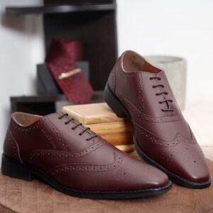 LOUIS STITCH - Men Brogues with Genuine Leather Upper