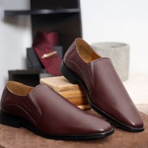 LOUIS STITCH - Slip-On Shoes with leather Upper