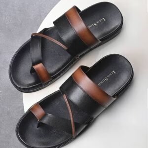 LOUIS STITCH - Men Toe-Ring Slip-On Flip Flops